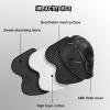 Kids Protective Gear Set - Knee Pads Elbow Pads with Wrist Guards for Ages 3-12 | 3-in-1 Safety Protective Gear for Skating, Cycling, Biking, Roller Skates, Scooters (Black, M(8-12Years)) view 4