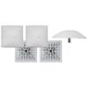 Champion Sports Bolco Style Safety Set of 3 Baseball Bases (15" x 15 x 2.5) view 2