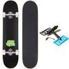 [CCS] Cheap Skates Tag Glitter Skateboard Complete - Black - 7.50" view 1
