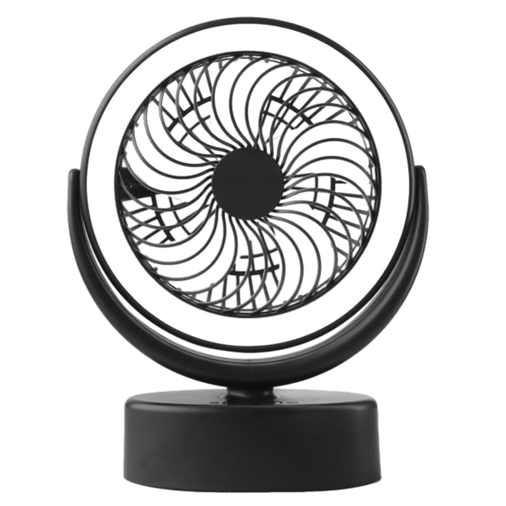 KACEPAR Portable Fan with Hook, Outdoor Led Camping Fan Light, 180?Rotation, Camping Fan with LED Light