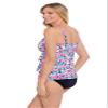 Shapesolver Women's Triple Tier Fauxkini, Florentine view 2