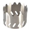 2 In 1 Portable Stainless Stove Rack Windscreen Ultralight Stove Windshield Hiking Camping Backpacking Cookware Stove Windscreen Bracket Stove Rack Stove Windshield view 1