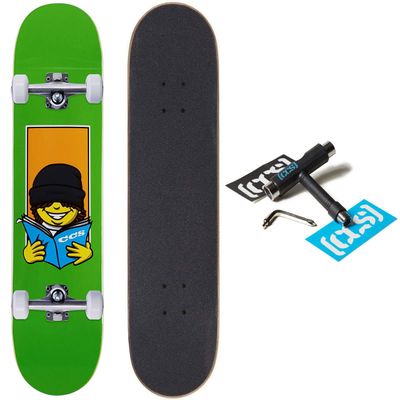 [CCS] Catalog Kid Skateboard Complete - Green - 8.25"