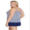 Shapesolver Women's Handkerchief Hem Tankini Top, Shifting Shapes, 8 view 2