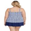 Shapesolver Women's Handkerchief Hem Tankini Top, Shifting Shapes, 8 view 3