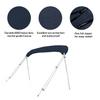 Savvycraft Bimini Top Storage Boot for Wide Square Tube 96"-103" Width Navy Color, Waterproof UV Protection Bimini Top Boot Replacement Cover Fits Pontoon Square Tube view 3