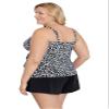 ShapeSolver Women's Triple Tier Tankini Top, Komodo Island, 12 view 2