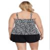 ShapeSolver Women's Triple Tier Tankini Top, Komodo Island, 12 view 3