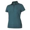 Monterey Club Women's Dry Swing Short Sleeve Heather Shirt #2690 (Alaska Blue, Small) view 1