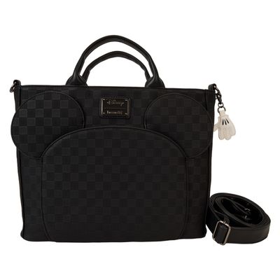 Loungefly Mickey Mouse Checkered Texture Convertible Backpack & Tote Bag