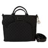 Loungefly Mickey Mouse Checkered Texture Convertible Backpack & Tote Bag view 1