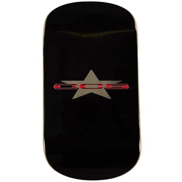 CCS 97 Star Skateboard Deck - Silver/Red - 7.50"