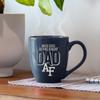Rico Industries NCAA Air Force Academy Falcons - AF Dad Alternate 16 oz Team Color Laser Engraved Speckled Ceramic Coffee Mug view 2