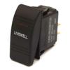 NineFit Basics Carling On/Off Contura III Boat Rocker Switch | Livewell 3 Spade 12 V view 1