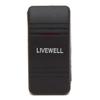 NineFit Basics Carling On/Off Contura III Boat Rocker Switch | Livewell 3 Spade 12 V view 2