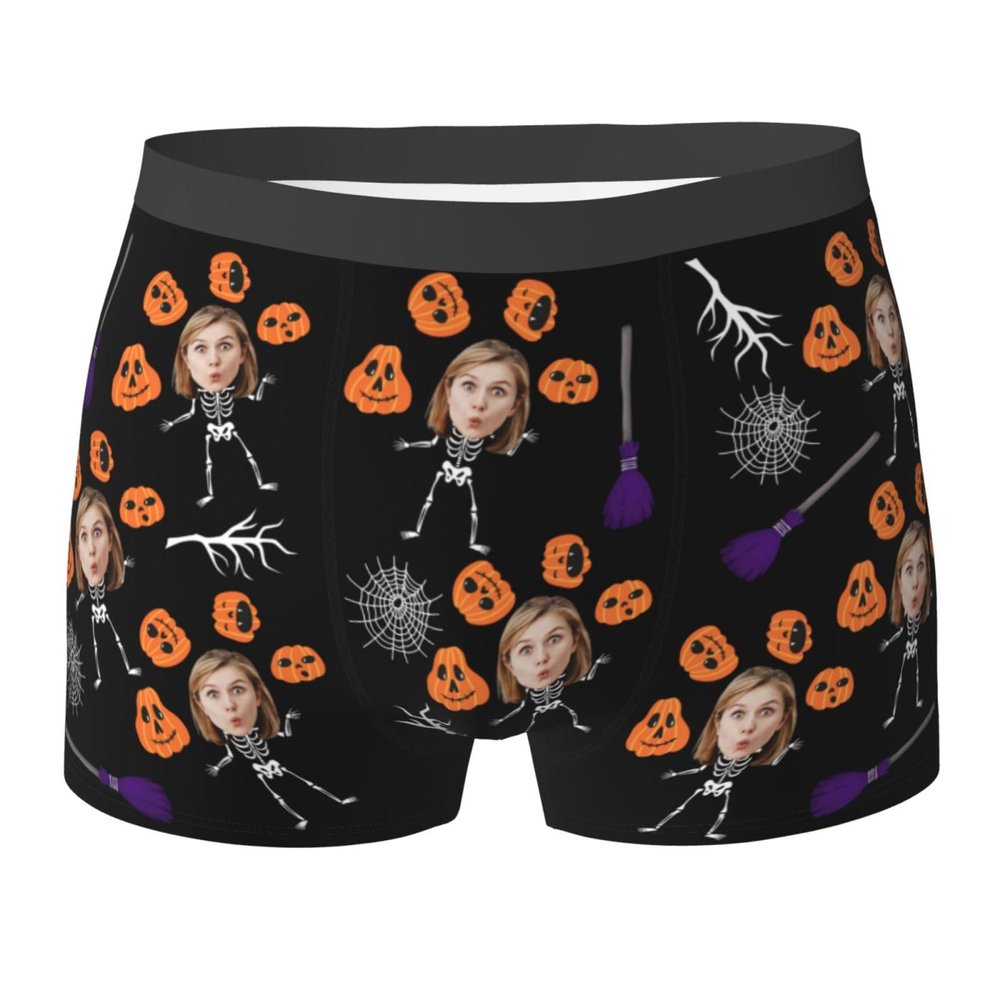 Naughty Funny Boxers with Designs Customized Underwear for Men and Him Custom Underwear with Face on It Custom Underwear Briefs XXL-0.0.12 Khaki