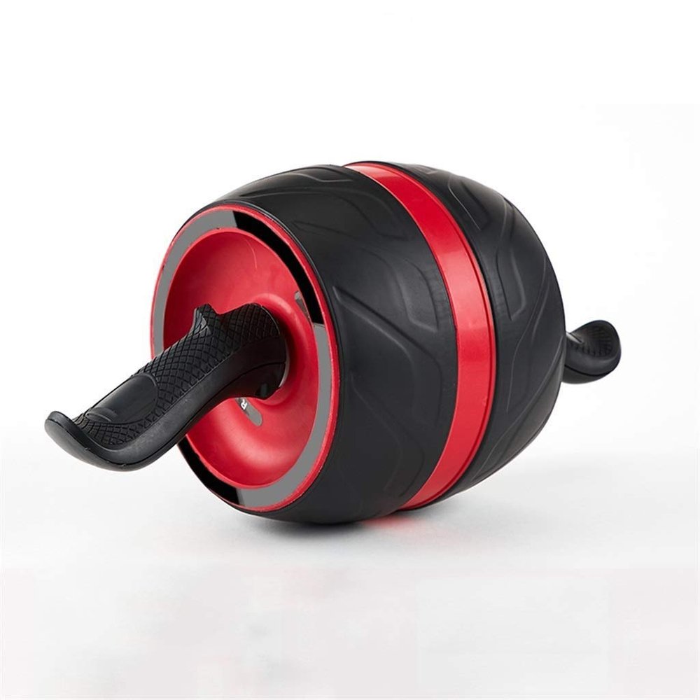 Abdominal Muscle Wheel - Automatic Rebound Fitness Wheel Fitness Equipment Home Male and Female Abdominal Muscles Round Belly Mute Belly Roller (C) (D)