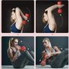 Fitness Dumbbells Lady Beginner Pair Of Small Dumbbells Yoga Aerobics Auxiliary Dumbbells Home Leisure Sports Equipment Dumbbells Free Weights Dumbbells Set (Red 1.5kg*2) view 3