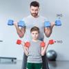 Fitness Dumbbells Lady Beginner Pair Of Small Dumbbells Yoga Aerobics Auxiliary Dumbbells Home Leisure Sports Equipment Dumbbells Free Weights Dumbbells Set (Red 1.5kg*2) view 4