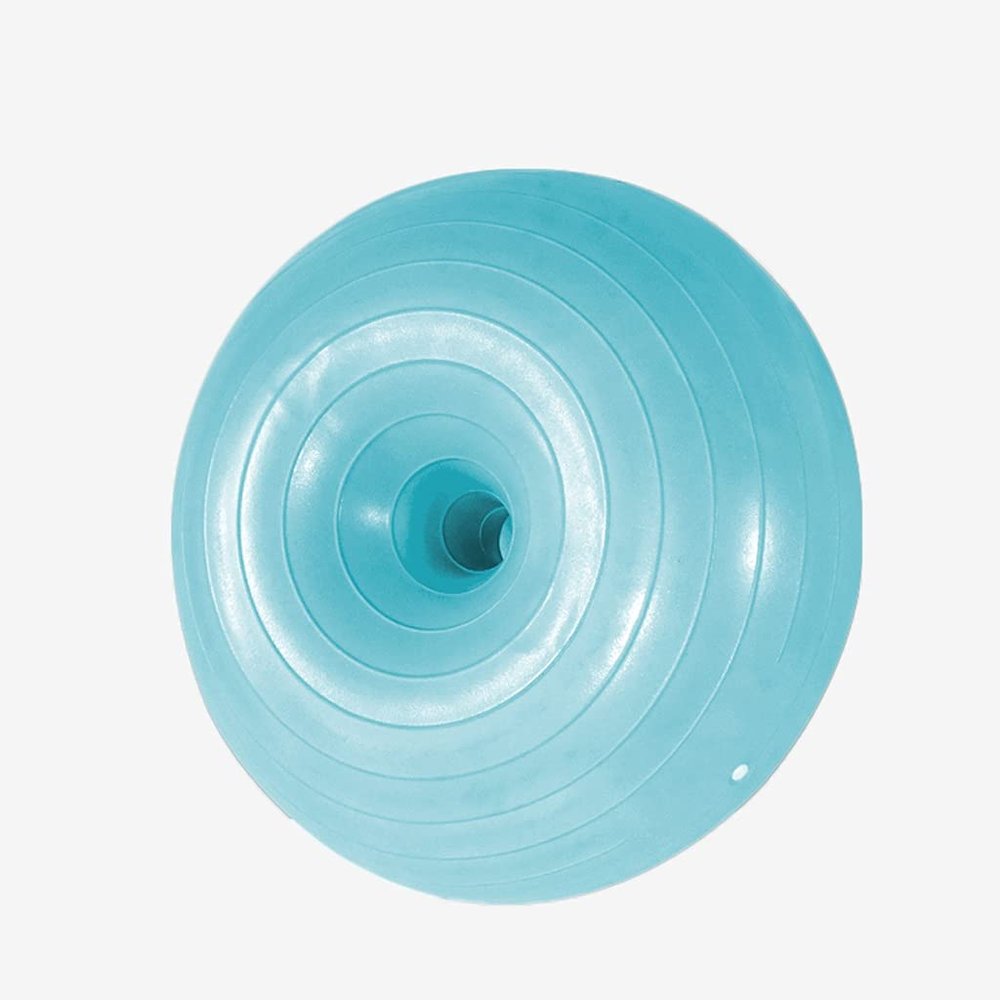Donut Exercise Ball, Workout, Core Training, Swiss Stability Ball for Yoga, Pilates Training in Gym, Office or Classroom (Blue)
