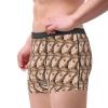 Naughty Funny Boxers with Designs Customized Underwear for Men and Boyfriend Custom Underwear with Face on It Custom Underwear Briefs XXL-0.0.4 Yellow view 4