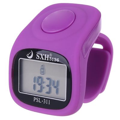Finger Counters 6 Digital LED Electronic Finger Counter Mechanical Manual Clicker Number Lap Counter Remind Counter Assault Bear Keg