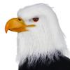 CAKEEYUM Eagle Mask Safe Latex Bald Eagle Costume Breathable Funny Bird Mask Realistic Elastic Halloween for Christmas, Easter, Carnival, Masquerade view 2