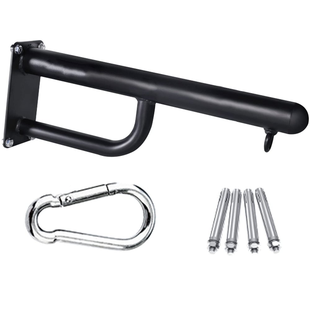 Punching Bag Stand-Heavy Punch Bag Wall Bracket Hanging-Stand Wall Mount Boxing Frame for Home Gym Fitness Training