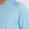 NineFit Basics Sun Shirts for Men Hoodie Casual UPF 50+ Uv Protection Fishing Shirt Lightweight Quick Dry Long Sleeve Athletic Shirt, Medium view 2