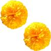 Cheerleading Pom Poms dla dzieci Dorosy, 12-calowe plastikowe Cheer Poms z rkojeci Baton, 2 szt. Cheerleaderki Pompony Holiday Cheer Prom Sports Team Dance(Color:Yellow#Ring) view 1