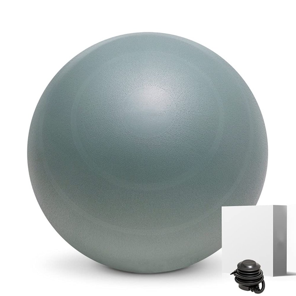 Exercise Ball,Extra Thick Yoga Ball Chair, Anti-Burst Stability Ball,Birthing Ball with Quick Pump for Office & Home & Gym (Green)