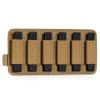 Savior Equipment Tactical Pistol Mag Pouch 9mm .40 45acp Open-Top Single & Double Stack Mag Holder Softshell Mags Storage Universal Magazine Carrier, Elastic Band to Hold Tight, Hook-Backed Panel view 1