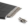 30 inch Carbon Arrow Practice Hunting Arrows Spine 500 for Compound & Recurve Bow(Pack of 12) view 4