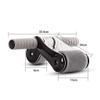 Abdominal Muscle Roller,AB-Roller Wheel Fitness Equipment Core Training Automatic Springback, Fitness Abdominal Roller for Abs Workout -Wheel Roller for Home Gym Equipment view 2