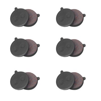 KGRHJSA 6Pairs Brake Pads Compatible with Kugoo M4 Pro Electric Scooter Replacement Accessories Folding KickScooter Caliper Brake Disc Braking Parts(Color:6pairs)