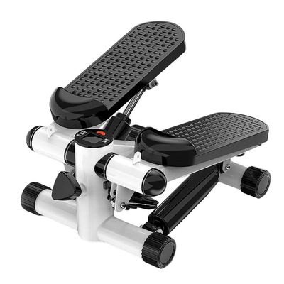 Stepper,Mini Stepping Machine for Home use Silent Fitness Machine with Resistance Bands, Suitable for Living Room, Office, Gym (Black)