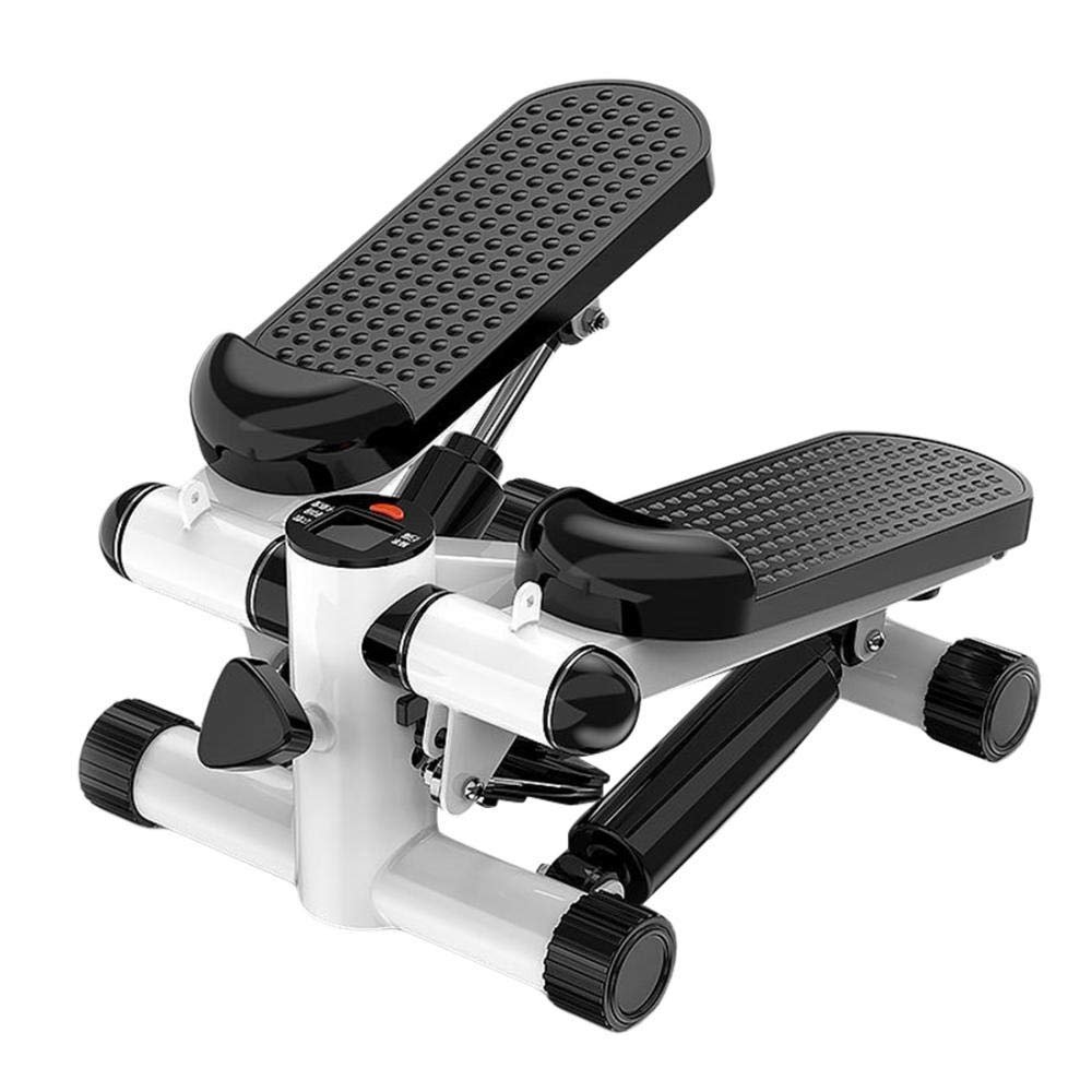 Stepper,Mini Stepping Machine for Home use Silent Fitness Machine with Resistance Bands, Suitable for Living Room, Office, Gym (Black)