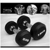 Single Dumbbell Men's and Female Beginner Aerobics Exercise Thin Arm Bodybuilding Home Gym Pilates Yoga Sporting Goods Fitness Equipment Weight Lose Anti-Slip Dumbbells ((Yellow 10kg) view 3