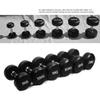 Single Dumbbell Men's and Female Beginner Aerobics Exercise Thin Arm Bodybuilding Home Gym Pilates Yoga Sporting Goods Fitness Equipment Weight Lose Anti-Slip Dumbbells ((Yellow 10kg) view 4