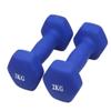 Dumbbel Slim Arm Fitness Women's Chest Sub-bell Home Yoga Small Dumbbell Sports Equipment Dumbbell Men's Muscle Gain Barbell (Blue 10kg) view 1