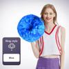 Cheerleading Pom Poms dla dzieci Dorosy, 12-calowe plastikowe Cheer Poms z rkojeci Baton, 2 szt. Cheerleaderki Pompony Holiday Cheer Prom Sports Team Dance(Color:Blue#Ring) view 2