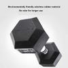 1pcs Hex Dumbbell Men's and Female Beginner Home Gym Aerobics Thin Arm Bodybuilding Pilates Yoga Exercise Fitness Equipment Sporting Goods Weightlifting Dumbbells (Size (Black 5kg) view 4