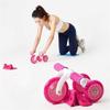 Abdominal Core Training Wheel, 3-Round Abdominal Muscle Roller Exercise System for Abdominal Muscle Carving Fitness Exerciser for Home Fitness view 3