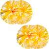 Cheerleading Pom Poms dla dzieci Dorosy, 12-calowe plastikowe Cheer Poms z rkojeci Baton, 2 szt. Cheerleaderki Pompony Holiday Cheer Prom Sports Team Dance(Color:Yellow+White#Handle) view 1