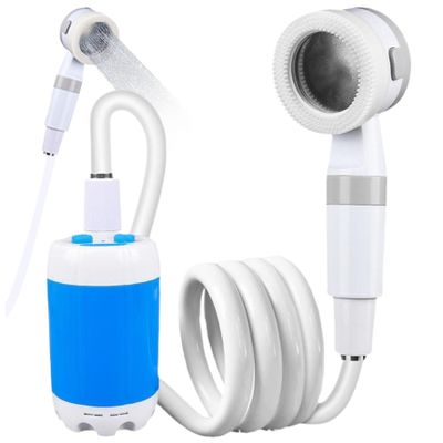 Peosaard Portable Camping Shower, 2 Levels Electric USB Portable Shower, Waterproof Outdoor Shower for Camping, Hiking, Travel, Car Washing, Pet Cleaning, Portable Camping Shower