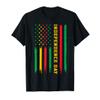 African American Flag Juneteenth Independence Day Women Men T-Shirt