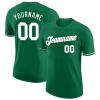 Custom Kelly Green White Baseball Team Jerseys Personalized Baseball Shirts Sports Uniform Printed Name Number Logo for Men Women Youth view 1