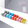Dumbbel A Pair Of Dumbbells For Women And Men's Gym Home Beginners Exercise Fitness Cast Iron Pure Steel Dumbbells Barbell (Multicolored 6kg) view 2