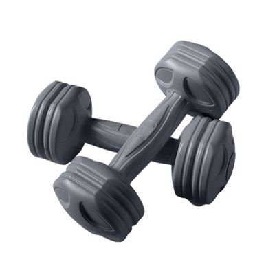 Dumbells Dumbbells For Women And Men Fitness Home Equipment Yoga Exercise Arm Muscle Plastic Coated Dumbbells Aerobics Dumbell Set (Grey 6KG)
