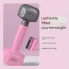 Dumbbel A Pair Of Slim-arm Men's And Women's Fitness Home Sports Universal Yoga Dumbbells Women's Fitness Equipment Barbell (Red 6KG) view 2